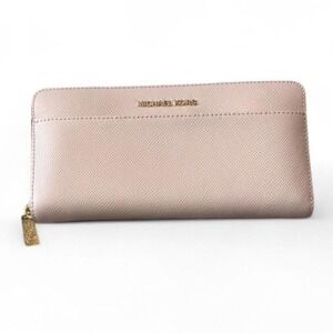 Michael Kors Soft Pink Leather Wallet